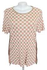 blusa Le Lis Blanc feminina colorida com barra mullet