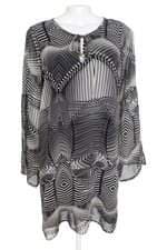 vestido Zinzane feminino estampado com forro