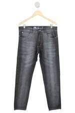 calça jeans rikwil masculina cinza