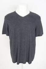 camiseta básica Hering masculina cinza