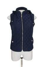 Colete Vov feminino azul com forro