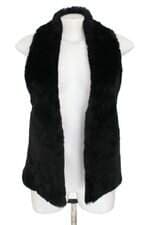 colete Dress To feminino preto com pelo