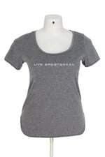 blusa esportiva Live feminina cinza