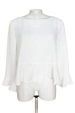 blusa tazza feminina branca com barra mullet