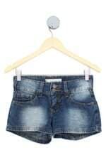 shorts jeans C&A feminino azul