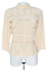 camisa Animale feminina bege
