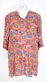 vestido chemise beleza indiana feminino floral