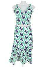 conjunto duas peças feminino colorido com babado e fenda