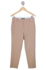 calça de tecido C&A feminina bege