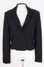 casaqueto lebôh feminino preto com forro