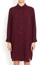 Vestido Chemise Zinzane Estampado