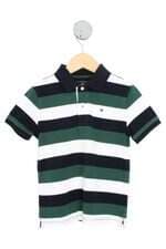 camisa polo Tommy Hilfiger kids listrada