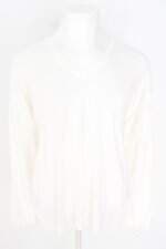 suéter de tricõ feminino off white