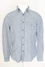 camisa Tommy Hilfiger feminina azul listrada
