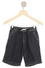 bermuda jeans Zara kids cinza