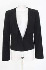 blazer white black feminino preto com forro