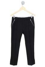 calça de tecido Zara feminina preta