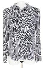 blusa fama fashion feminina estampada com barra mullet