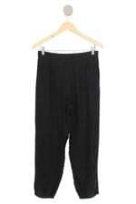 calça de tecido Vix feminina preta com meio forro