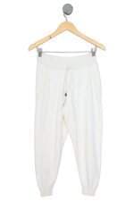 calça de tecido Brooksfield feminina off white