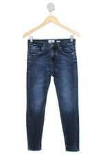 calça jeans John John feminina azul