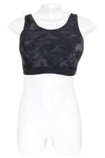 top esportivo Track & Field feminino preto com bojo