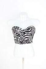 cropped Zara feminino estampado 