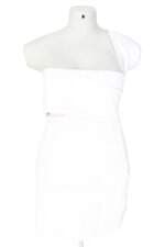 vestido Hering feminino branco com sobreposição