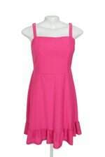 Vestido C&A feminino rosa com forro