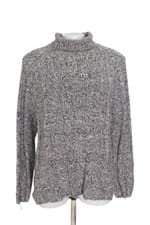 Suéter Tricô M.Officer feminino cinza mescla