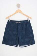 shorts itis masculino azul estampado