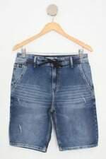 bermuda jeans Calvin Klein masculina azul