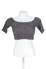 cropped Farm feminino cinza