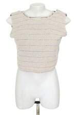 blusa aire feminina bege com meio forro