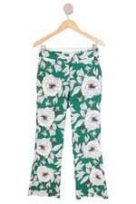 calça de tecido farfalle feminina floral