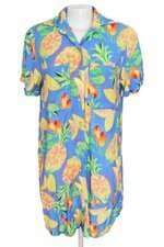 vestido chemise Blueman feminino estampado