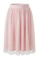 Saia feminina em tule rosa