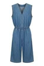 macacão feminino azul