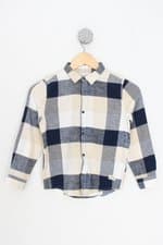 camisa Zara kids xadrez