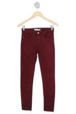 calça Zara feminina vinho