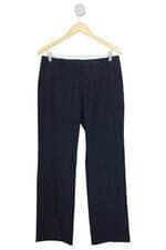 calça de tecido Massimo Dutti feminina azul