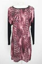 vestido Riachuelo feminino estampado com recortes