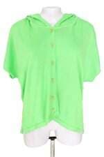 poncho feminino be for two verde com fenda
