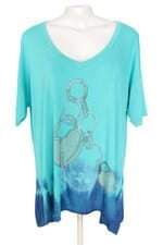 blusa feminina Bia Assunção Estampada com hotfix