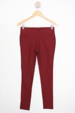 calça de tecido jumps feminina vermelha