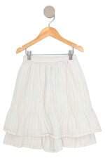 saia Uniqlo kids listrada com forro