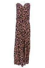 vestido feminino estampado com fenda