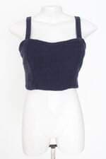 top pool feminino azul