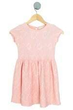 vestido Zara kids rosa com forro