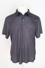 camisa polo pga tour masculina cinza